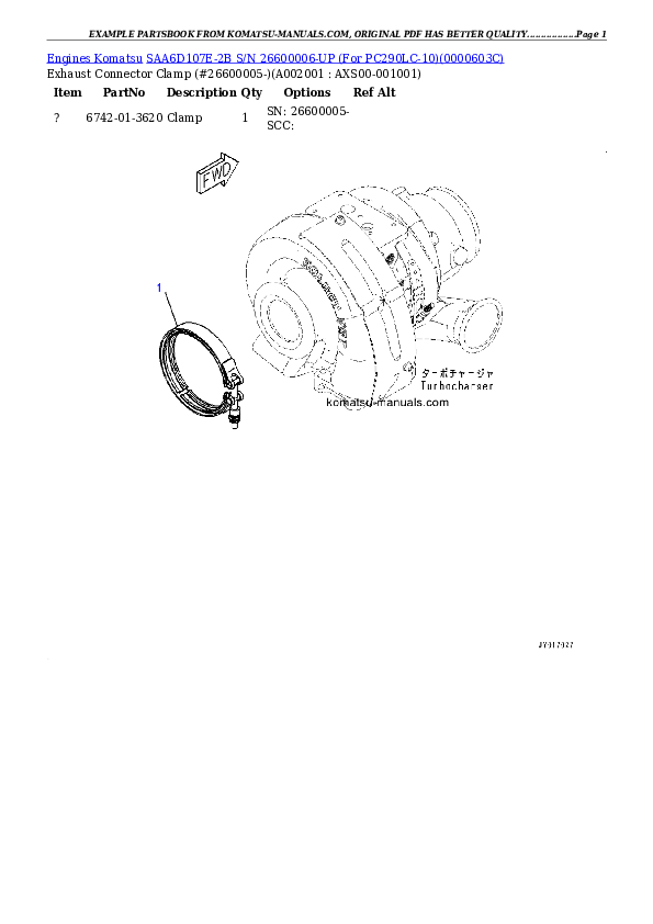 Komatsu saa6d107e-2b parts books engines download Komatsu saa6d107e-2b parts books engines download