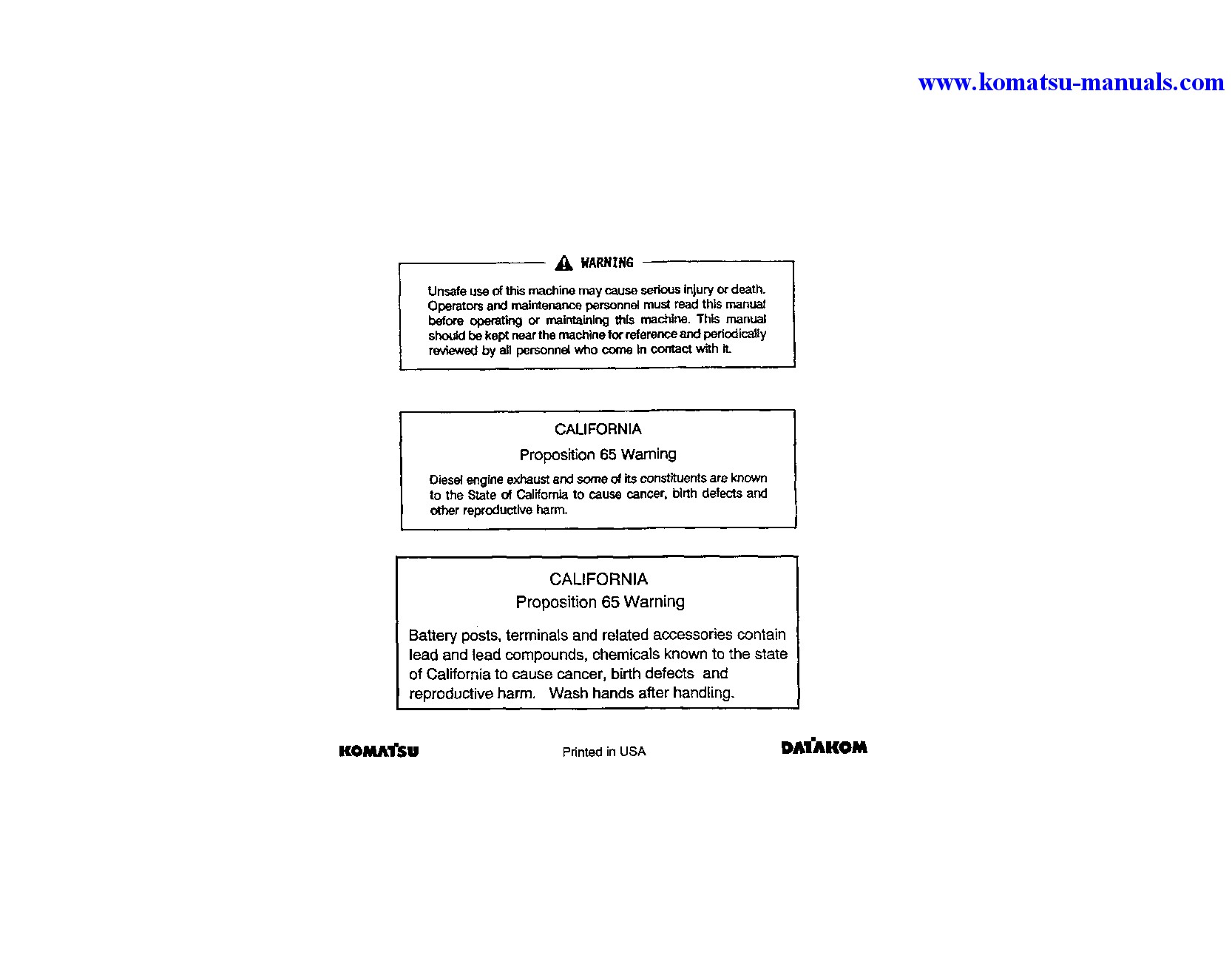 Komatsu wa380-1(jpn)-lc operation and maintenance manuals wheel loaders download Komatsu wa380-1(jpn)-lc operation and maintenance manuals wheel loaders download