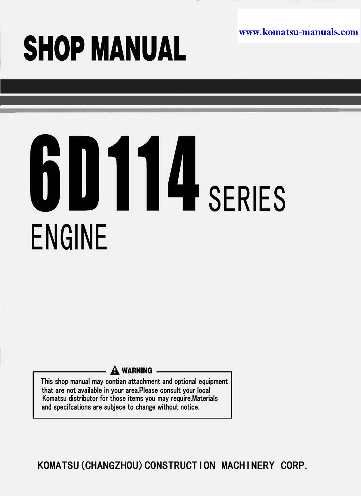 Komatsu 6d114 series(chn)-for wa380-3 shop manual (english) + partsbook (english) shop manuals generators download Komatsu 6d114 series(chn)-for wa380-3 shop manual (english) + partsbook (english) shop manuals generators download